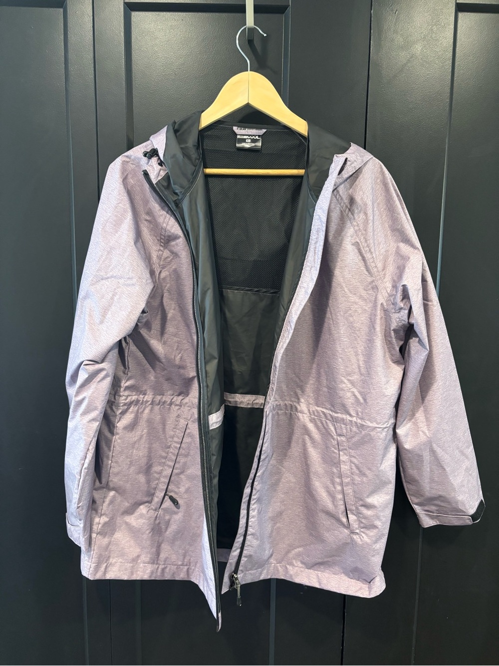 Lightweight Hooded Jacket - Lavender Gray
